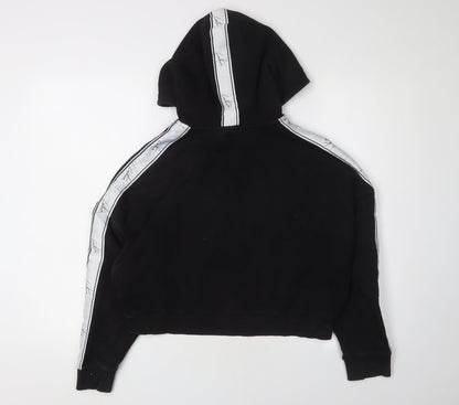 The Couture Club Women's Black Hoodie, Size S, Pullover