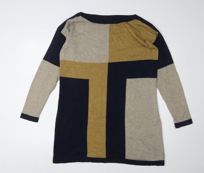 Wallis Women's Multicoloured Knit Shift Dress