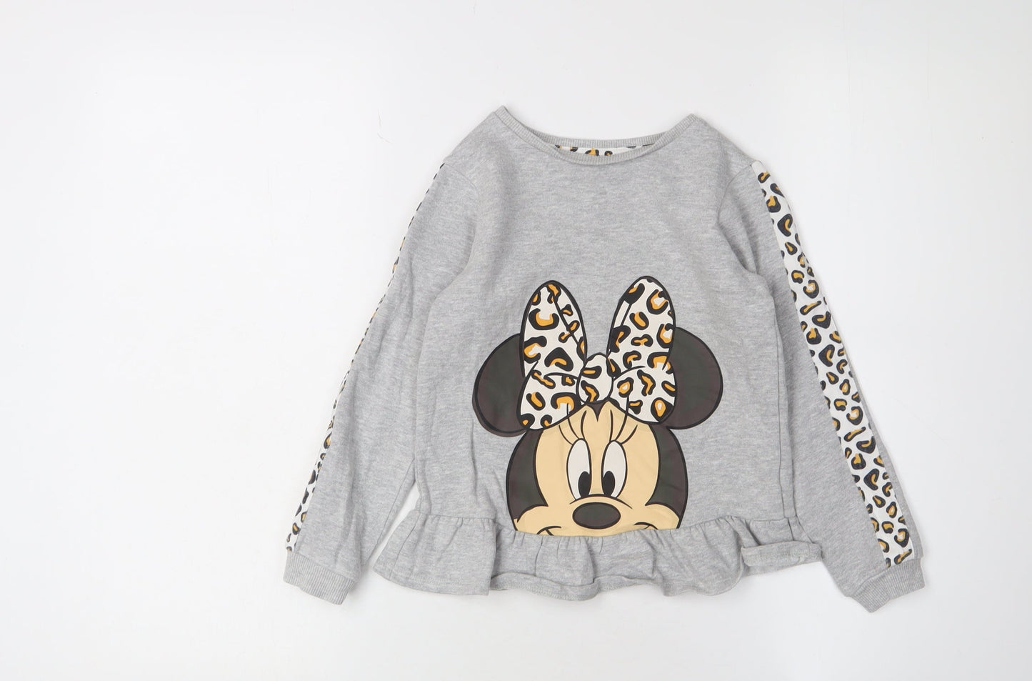 George Girls' Grey Disney Sweatshirt 6-7 Years Pullover
