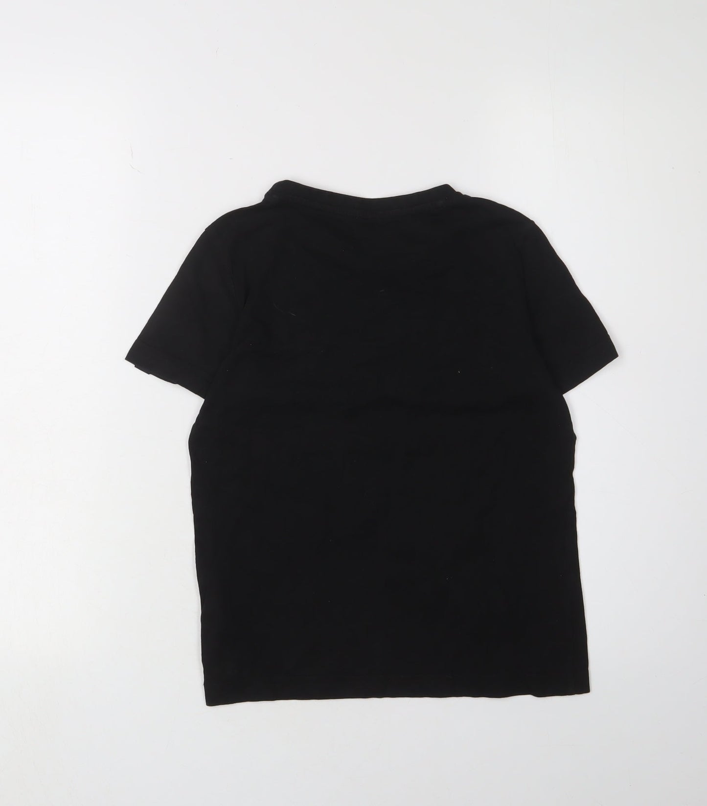 Puma Boys Black Graphic T-Shirt Size 12 - Casual Short Sleeve