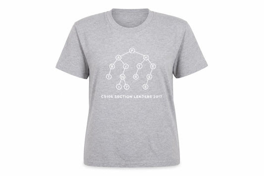 Front view of American Apparel Grey T-Shirt, unisex s, casual basic