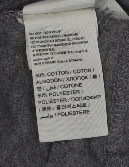 Womens UK Size XS Superdry Grey Basic T-Shirt
