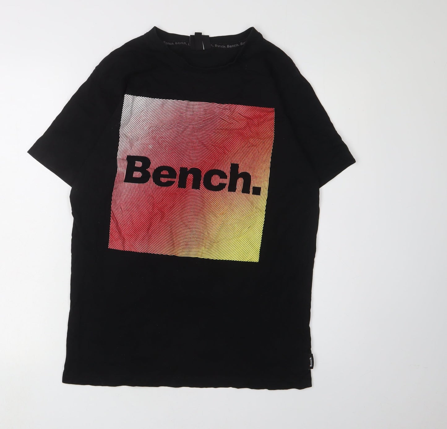 Mens UK Size L Bench Black  T-Shirt
