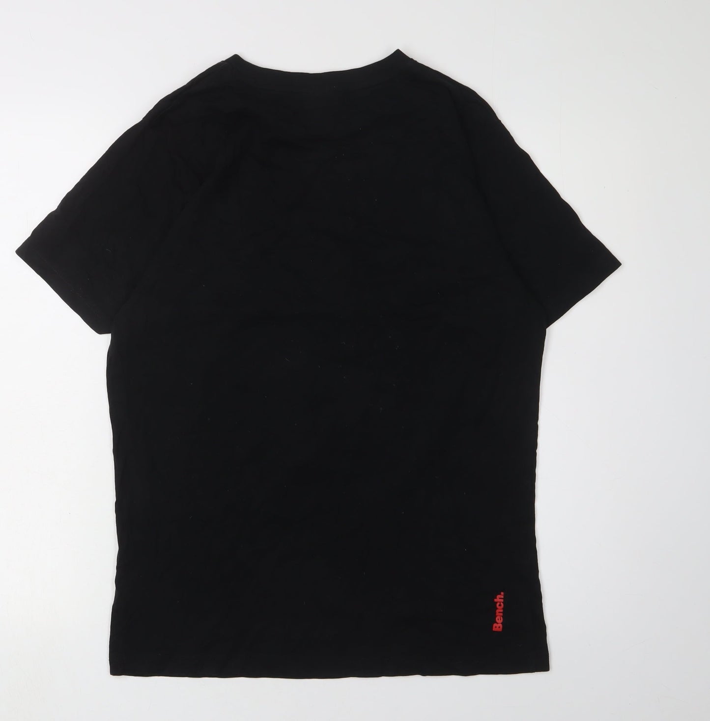 Mens UK Size L Bench Black  T-Shirt
