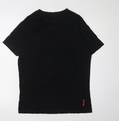 Mens UK Size L Bench Black  T-Shirt
