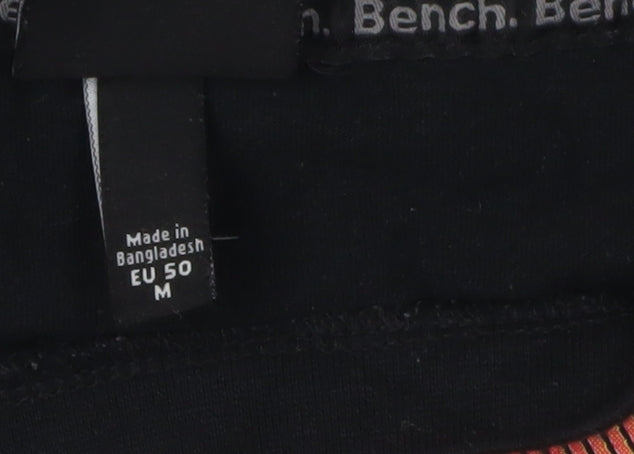 Mens UK Size L Bench Black  T-Shirt