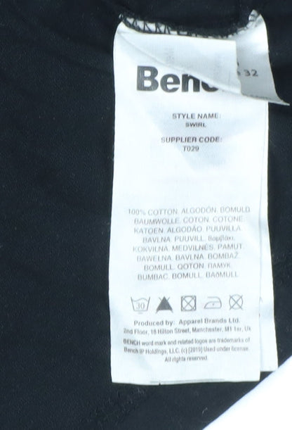Mens UK Size L Bench Black  T-Shirt