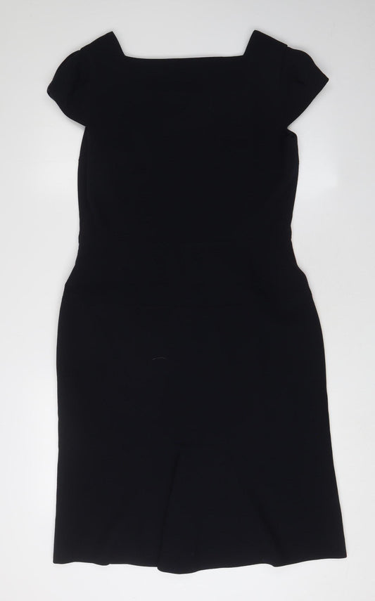 Planet Women's Black Sheath Dress, Size 12, Formal
