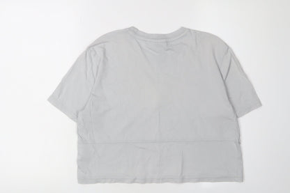 Unisex Adults UK Size M FILA Grey Basic T-Shirt