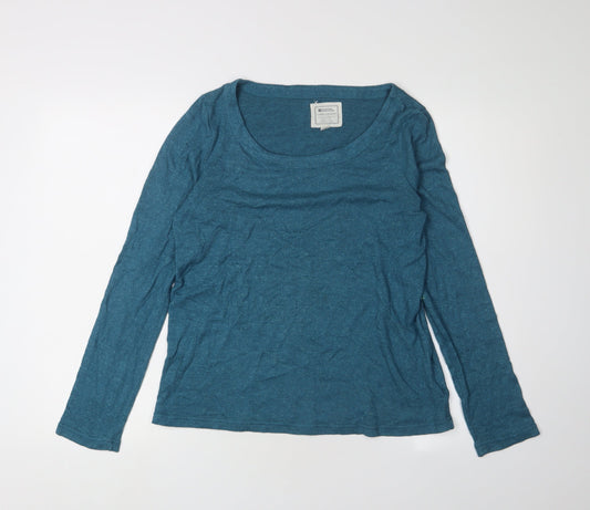Womens UK Size 12 Mountain Warehouse Blue Pullover Jumper