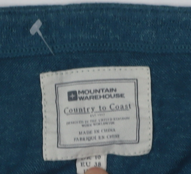 Womens UK Size 12 Mountain Warehouse Blue Pullover Jumper