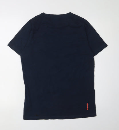 Mens UK Size L Bench Blue  T-Shirt