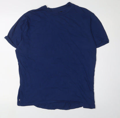 Mens UK Size M Brave Soul Blue  T-Shirt