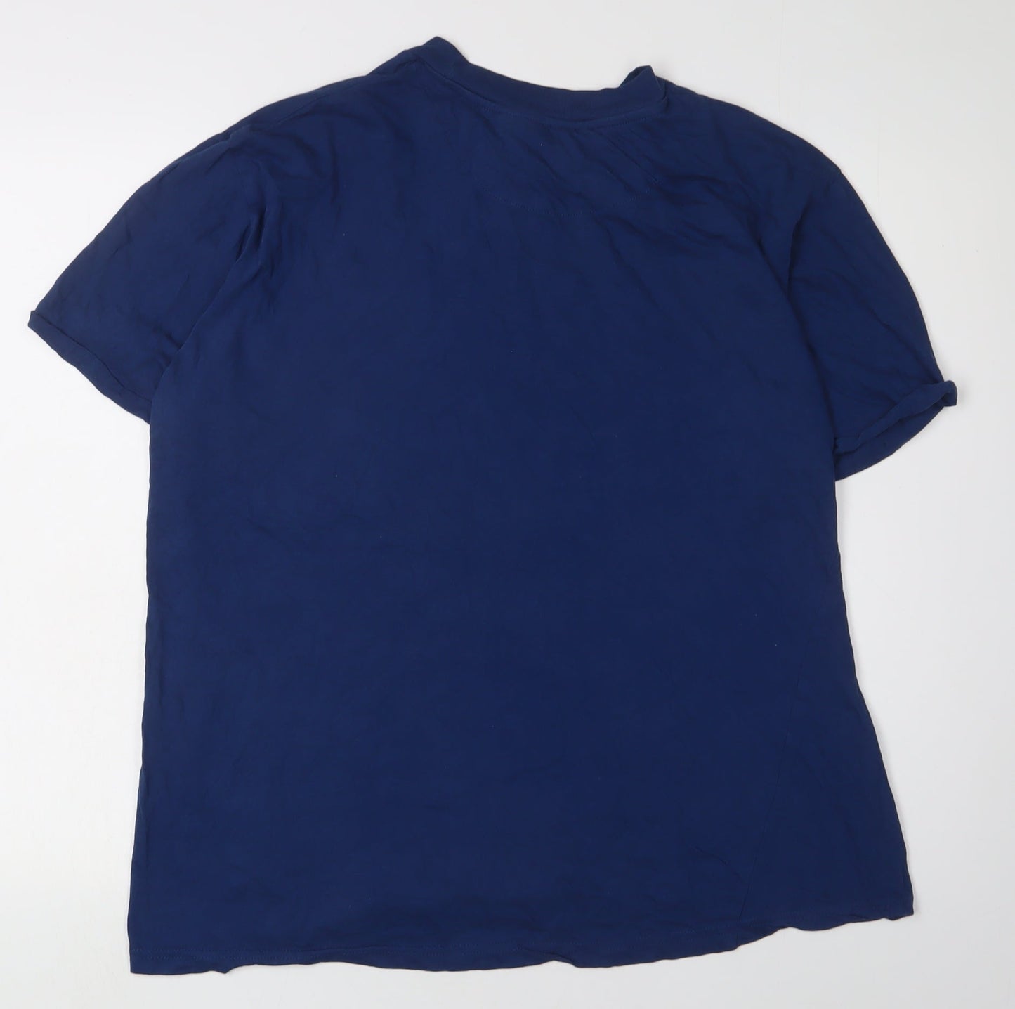 Mens UK Size M Brave Soul Blue  T-Shirt