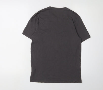 Mens UK Size S HUGO BOSS Black  T-Shirt