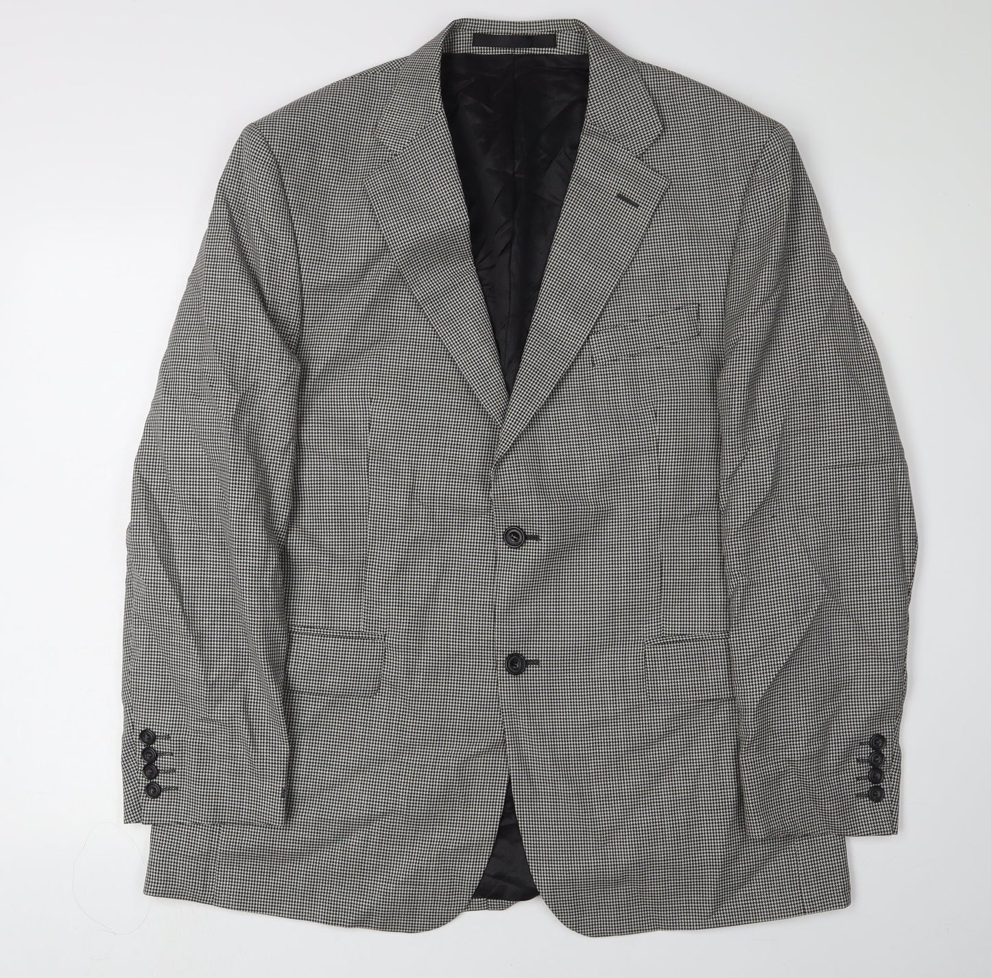 Mens UK Size 42 Marks and Spencer Regular Black Suit Jacket