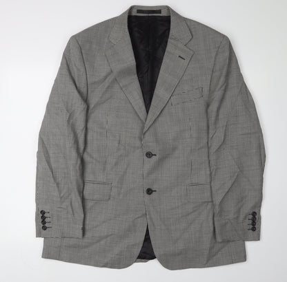 Mens UK Size 42 Marks and Spencer Regular Black Suit Jacket