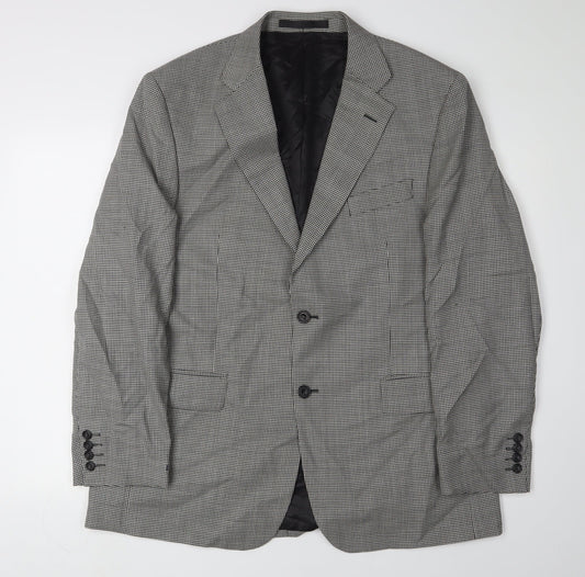 Mens UK Size 42 Marks and Spencer Regular Black Suit Jacket