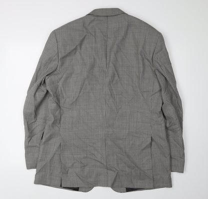 Mens UK Size 42 Marks and Spencer Regular Black Suit Jacket