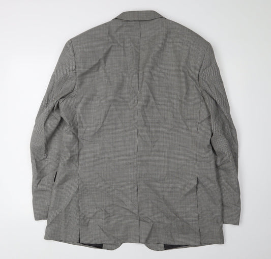 Mens UK Size 42 Marks and Spencer Regular Black Suit Jacket