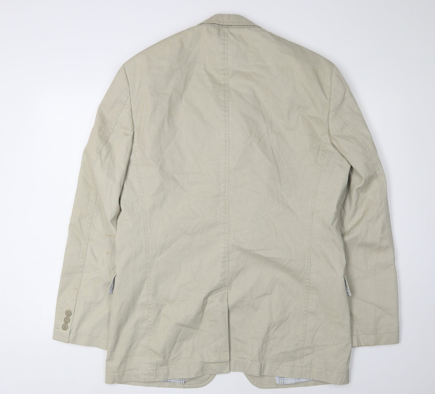 Mens UK Size 38-40 Marks and Spencer Regular Beige Suit Jacket