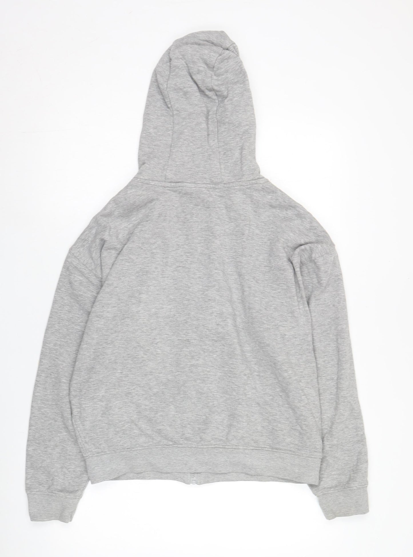 Mens UK Size S Lonsdale Grey Full Zip Hoodie
