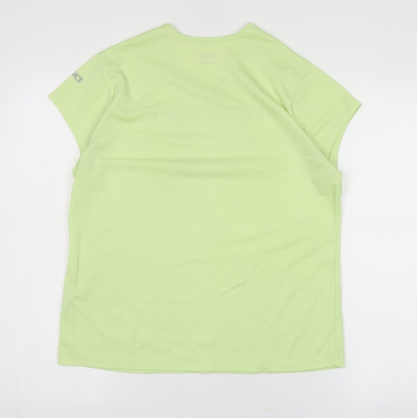 Unisex Adults UK Size XL ASICS Green Basic T-Shirt