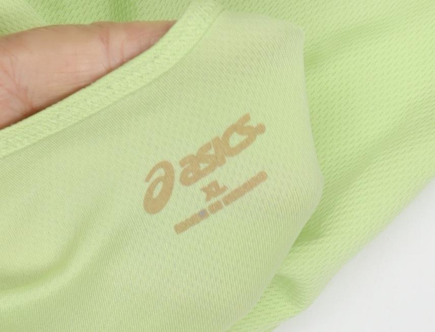 Unisex Adults UK Size XL ASICS Green Basic T-Shirt