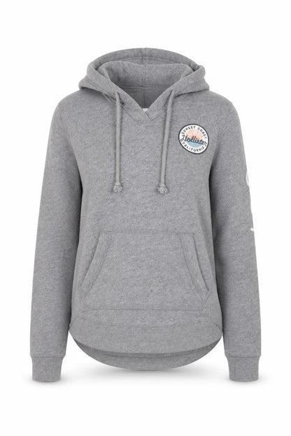Womens UK Size XS Hollister Grey Pullover Hoodie