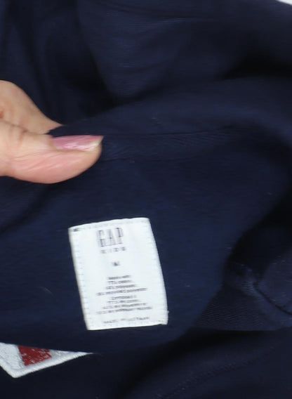 GAP Boys Blue Full Zip Hoodie M