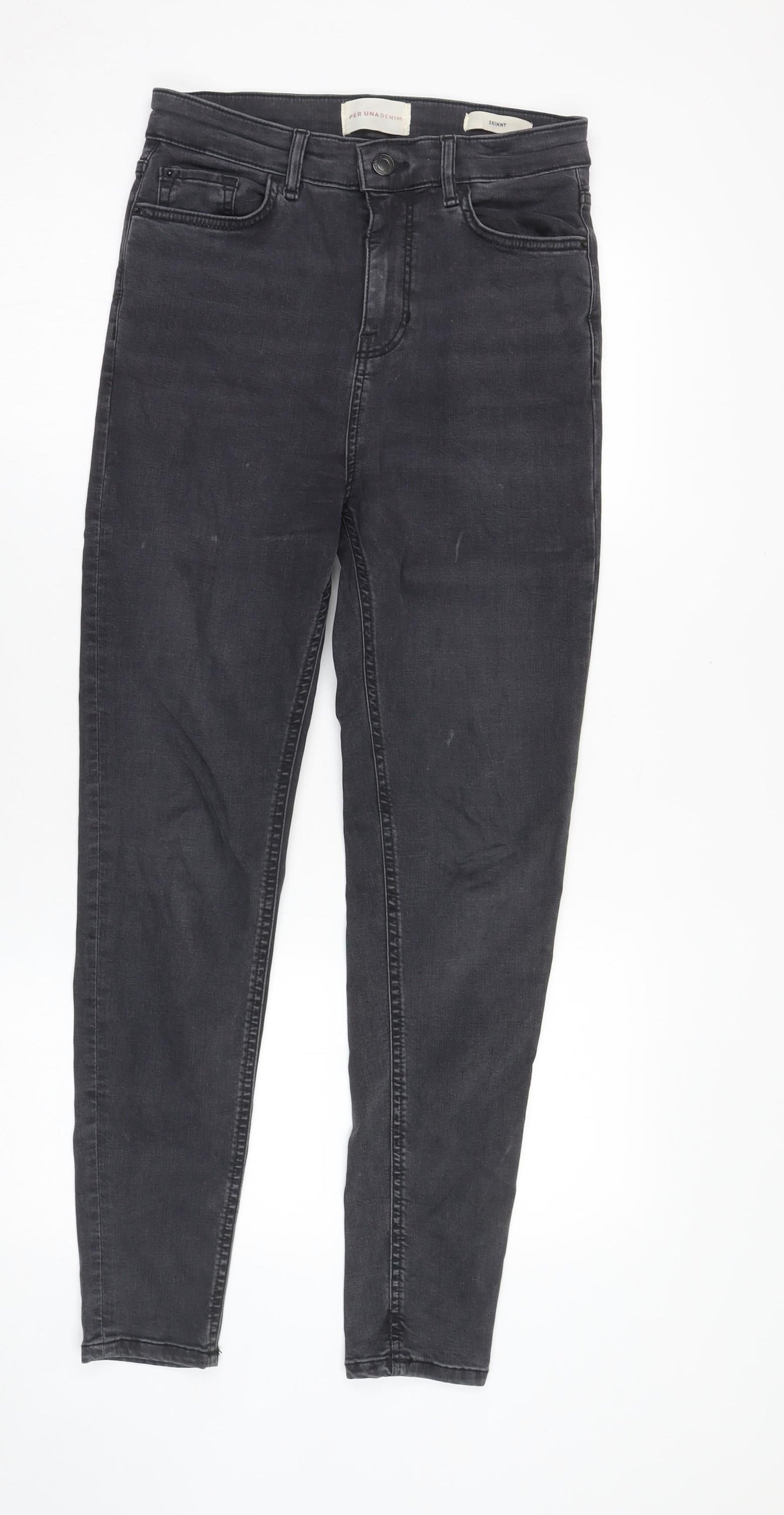 Womens UK Size 10 Marks and Spencer Slim Fit Skinny Black Jeans