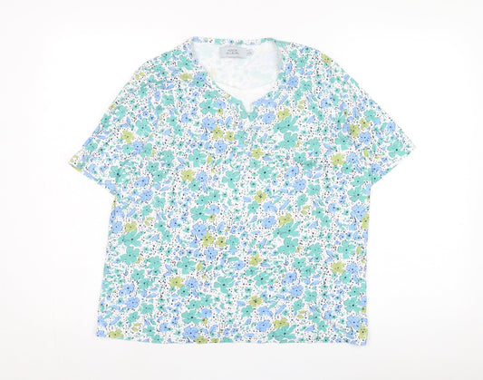 Womens UK Size L Honor Millburn Multicoloured Basic T-Shirt