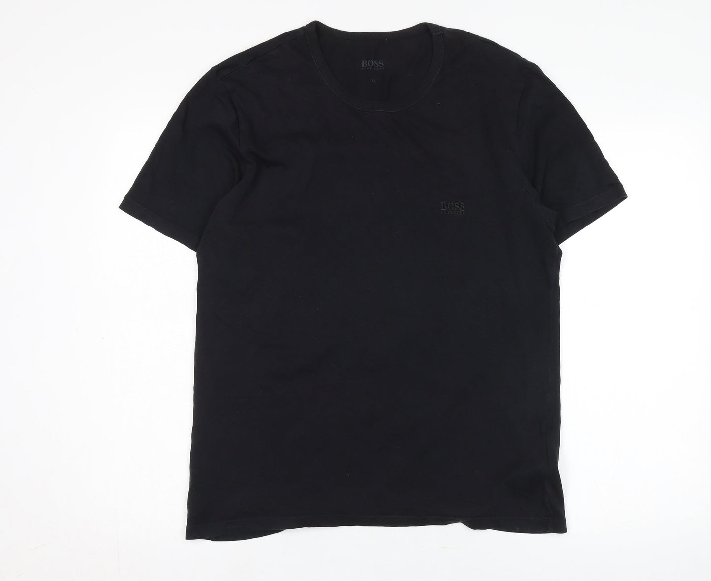 Mens UK Size XL Boss Black  T-Shirt