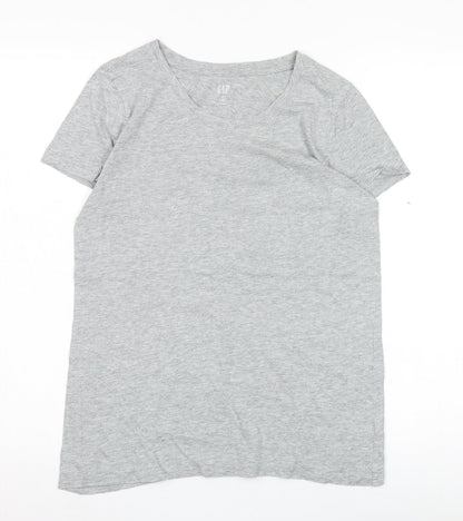 Womens UK Size M Gap Grey Basic T-Shirt
