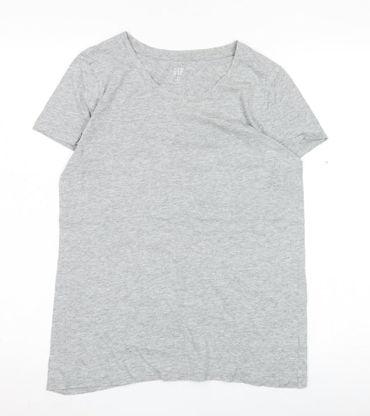 Womens UK Size M Gap Grey Basic T-Shirt