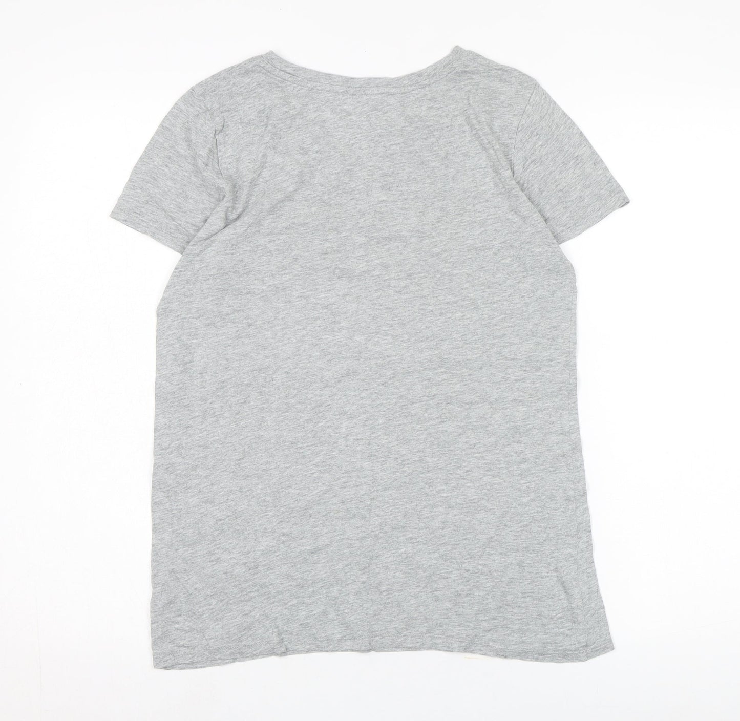 Womens UK Size M Gap Grey Basic T-Shirt