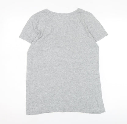Womens UK Size M Gap Grey Basic T-Shirt