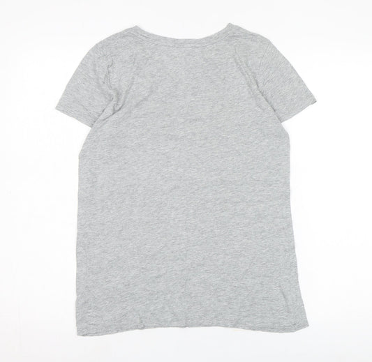 Womens UK Size M Gap Grey Basic T-Shirt