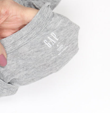 Womens UK Size M Gap Grey Basic T-Shirt