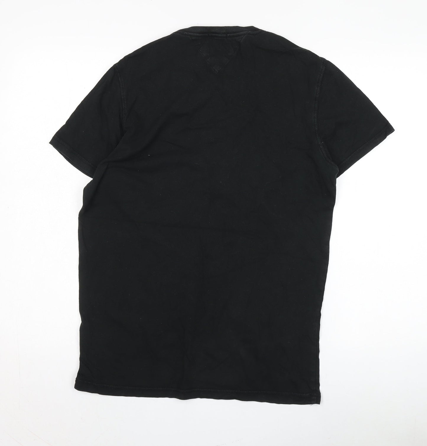 Tommy Jeans Men's Black Slim Fit Graphic T-Shirt M