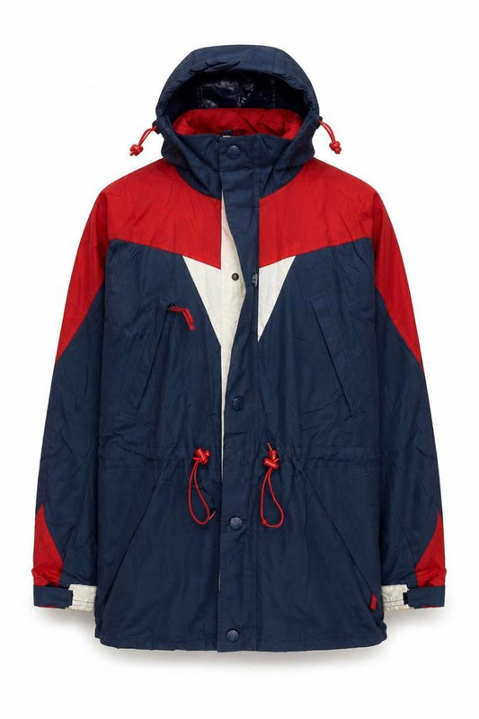 Mens UK Size S Gentini Multicoloured Windbreaker Coat