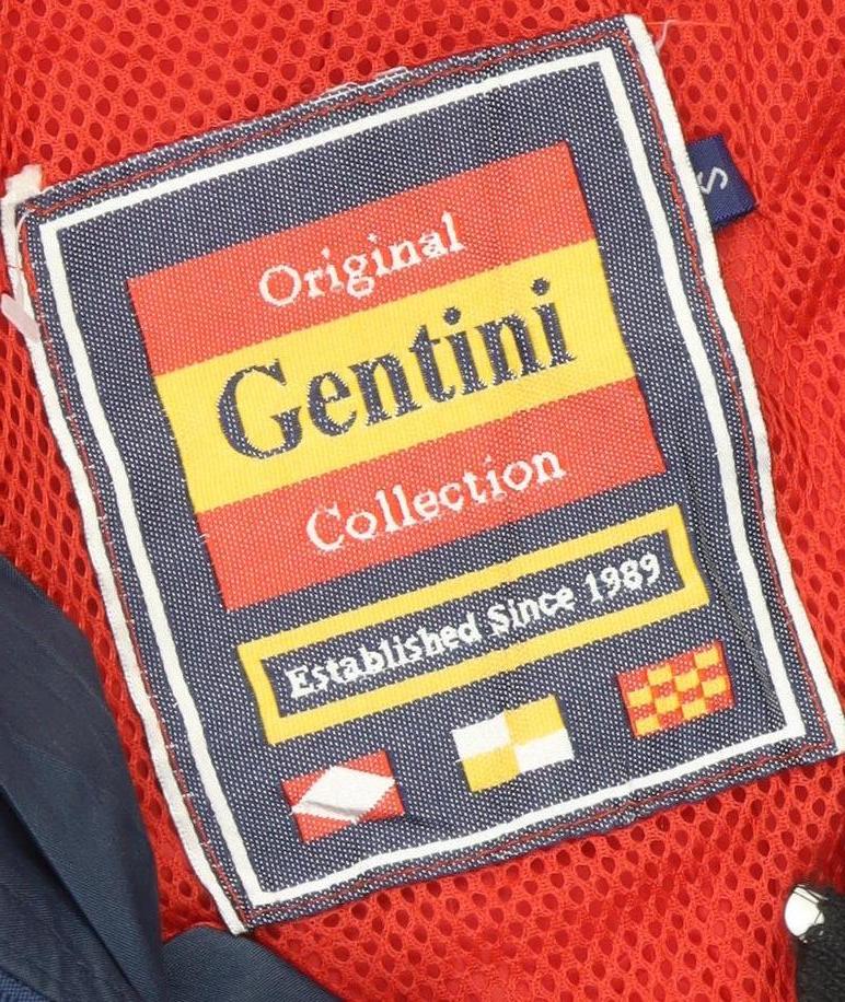 Mens UK Size S Gentini Multicoloured Windbreaker Coat