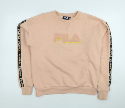 Fila Women's Beige Sweatshirt S - Stylish Pullover