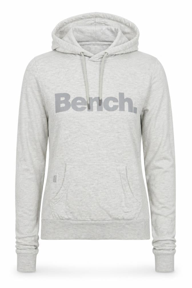 Womens UK Size S Bench Grey Pullover Hoodie