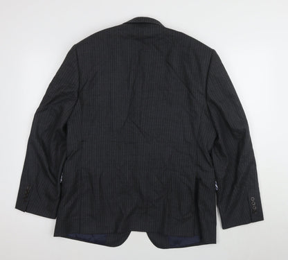 Mens UK Size 40 Marks and Spencer Regular Grey Suit Jacket