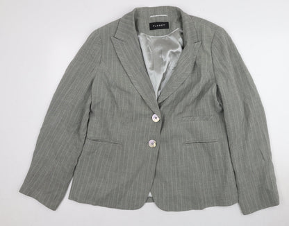 Womens UK Size 18 Planet Grey Basic Jacket