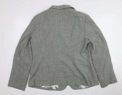 Womens UK Size 18 Planet Grey Basic Jacket