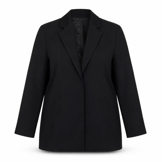 Windsmoor Women's Black Blazer Size 14 Geometric Pattern