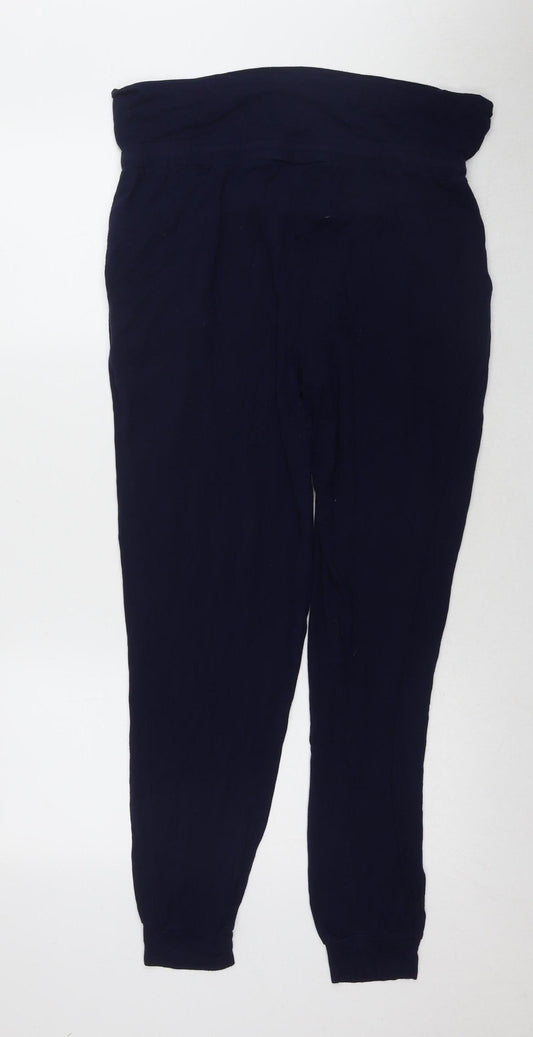 JoJo Maman Bébé Women's Blue M Joggers Casual Trousers