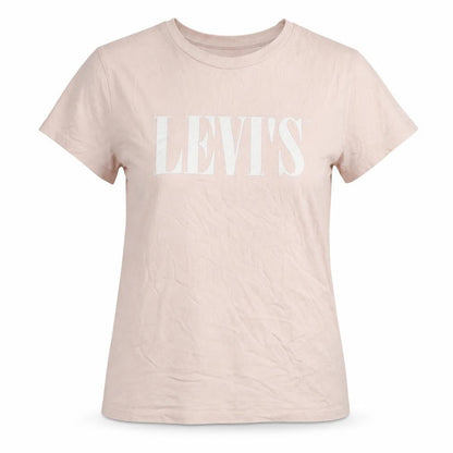 Womens UK Size M Levi's Pink Basic T-Shirt
